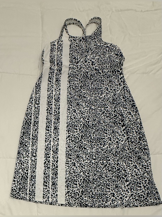 Athleta Dresses & Skirts - Athleta Zimbabwe High Neck Swim Dress - Leopard Print (Size 36 B/C)